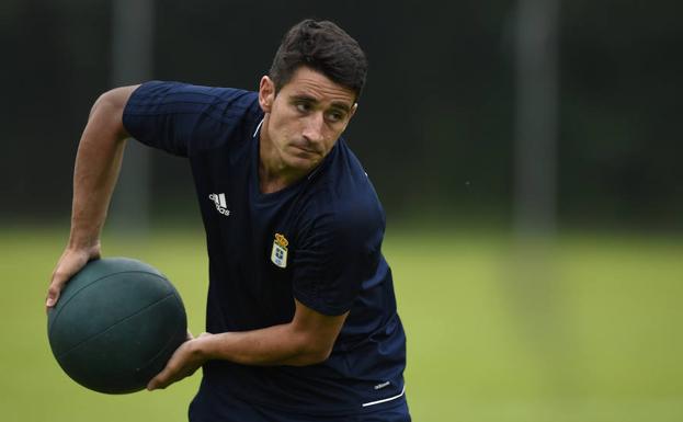 Saúl Berjón en un entrenamiento.
