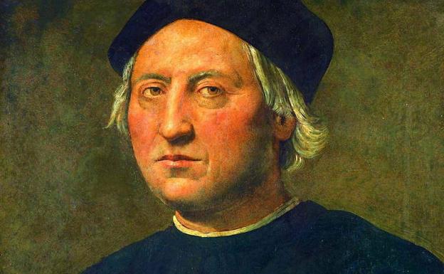 Retrato de Cristóbal Colón, obra del pintor italiano Ghirlandaio.