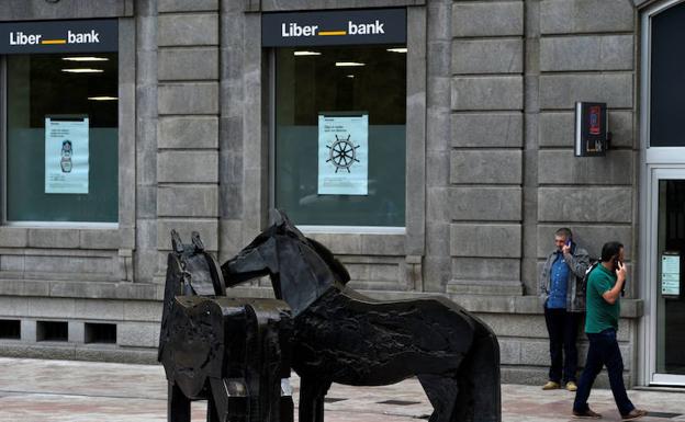 Sede principal de Liberbank en Oviedo.
