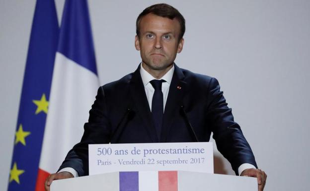 Emmanuel Macron./Reuters