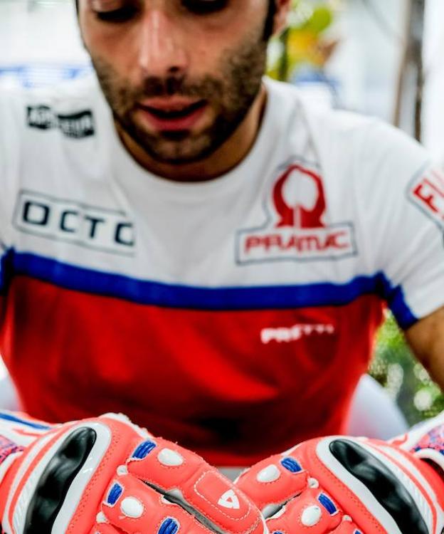 Danilo Petrucci, durante la entrevista.
