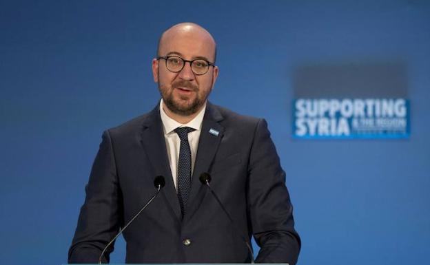 Primer ministro belga, Charles Michel./Afp