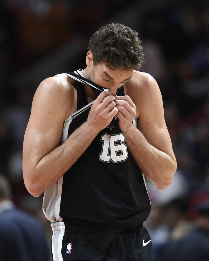 Pau Gasol, durante el partido.