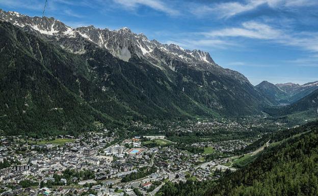 Chamonix-Mont-Blanc, en Francia./