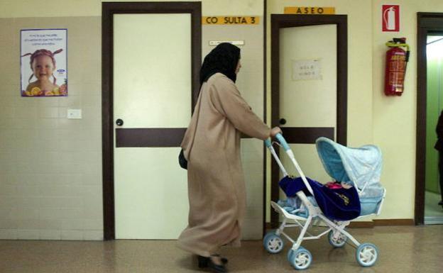 Salas de espera de un centro de salud./P. Sánchez