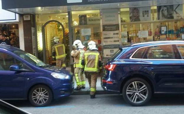 Susto en Oviedo por un enchufe quemado