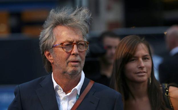 El guitarrista y compositor Eric Clapton El guitarrista y compositor Eric Clapton