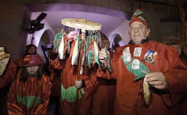 ntrega de los premios de la Sardina Arenque en Llaranes en una edición pasada.