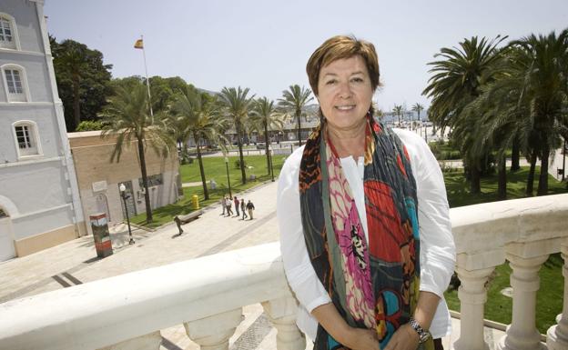 Pilar Barreiro, actual senadora del PP, durante su etapa como alcaldesa de Cartagena./Archivo
