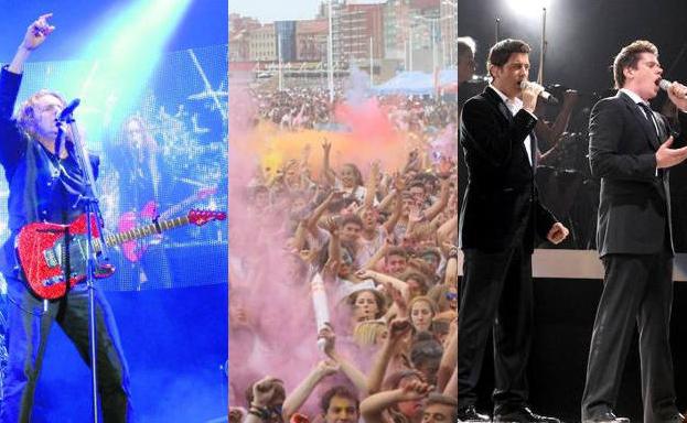 Maná, Il Divo y la fiesta Holi Peace estarán en el Gijón Life Maná, Il Divo y la fiesta Holi Peace estarán en el Gijón Life