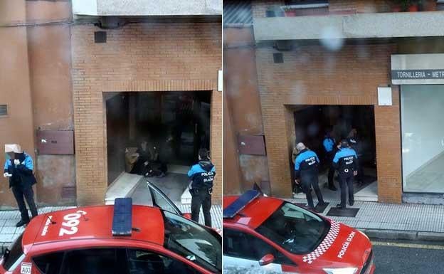 Detienen a una pareja que se agredió en plena calle en Gijón