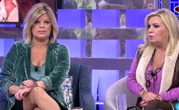 Terelu Campos y Carmen Borrego./Telecinco