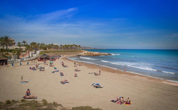 Imagen de una playa de Orihuela./Turismo Orihuela
