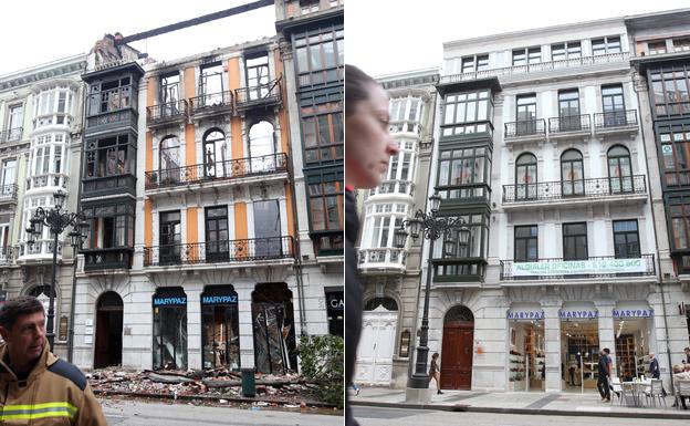 «Han pasado dos años desde el incendio de Uría y no hemos recuperado la normalidad» «Han pasado dos años desde el incendio de Uría y no hemos recuperado la normalidad»