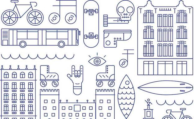 El cartel, que firma Social Mood, condensa en imágenes el espíritu del festival./