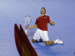 Fernando Verdasco, victorioso sustituto de Ferrer. /Efe/