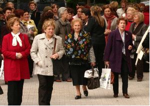 ASTURIANAS. Integrantes de la asociación regional de Mujeres con Tiempo Propio. / P. G.-P./