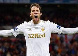 Michu ocupa el puesto de Villa en la selección
