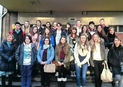 Intercambio con ingleses en el IES de La Luz