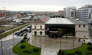 En la actualidad. La sede del Museo del Ferrocarril, Juan Carlos I y Poniente. ::
CITOULA/
