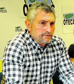 El secretario general de Otecas, Juan Luis González. ::
JESÚS DÍAZ/