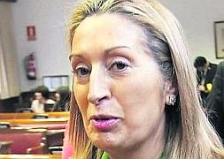 Ana Pastor, en el Senado. :: EFE/