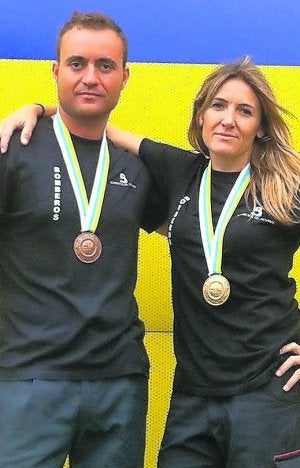 Ángel Vázquez y Ana Ortega./