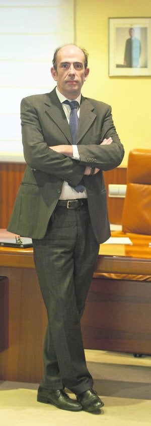 Oreja Arburua, en su despacho madrileño. :: NEWSPHOTOPRESS/