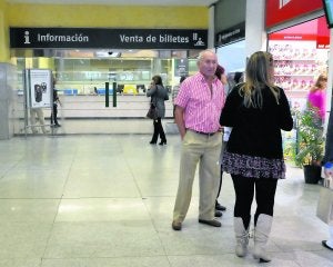 Una imagen del interior de la Estación del Norte. ::
JESÚS DÍAZ/