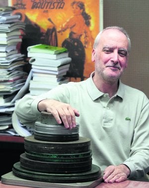 Juan Bonifacio Lorenzo, en la Filmoteca. ::
MARIO ROJAS/