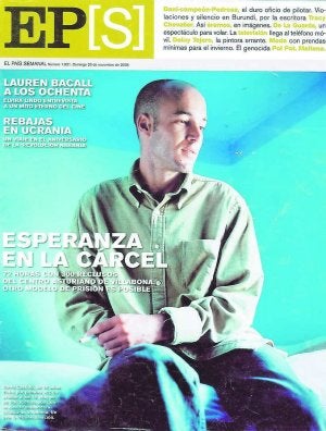 David Castillo, en la portada de 'El País Semanal'./