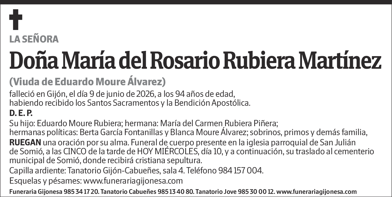 María del Rosario Rubiera Martínez