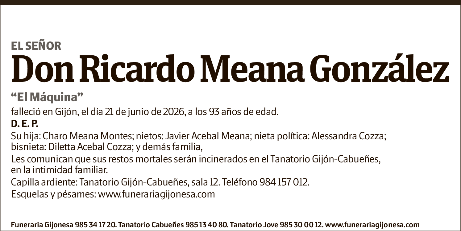 Ricardo Meana González
