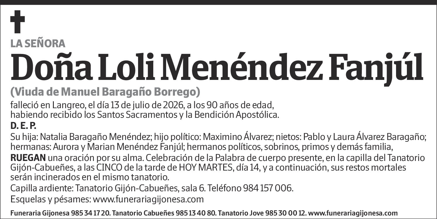 Loli Menéndez Fanjúl