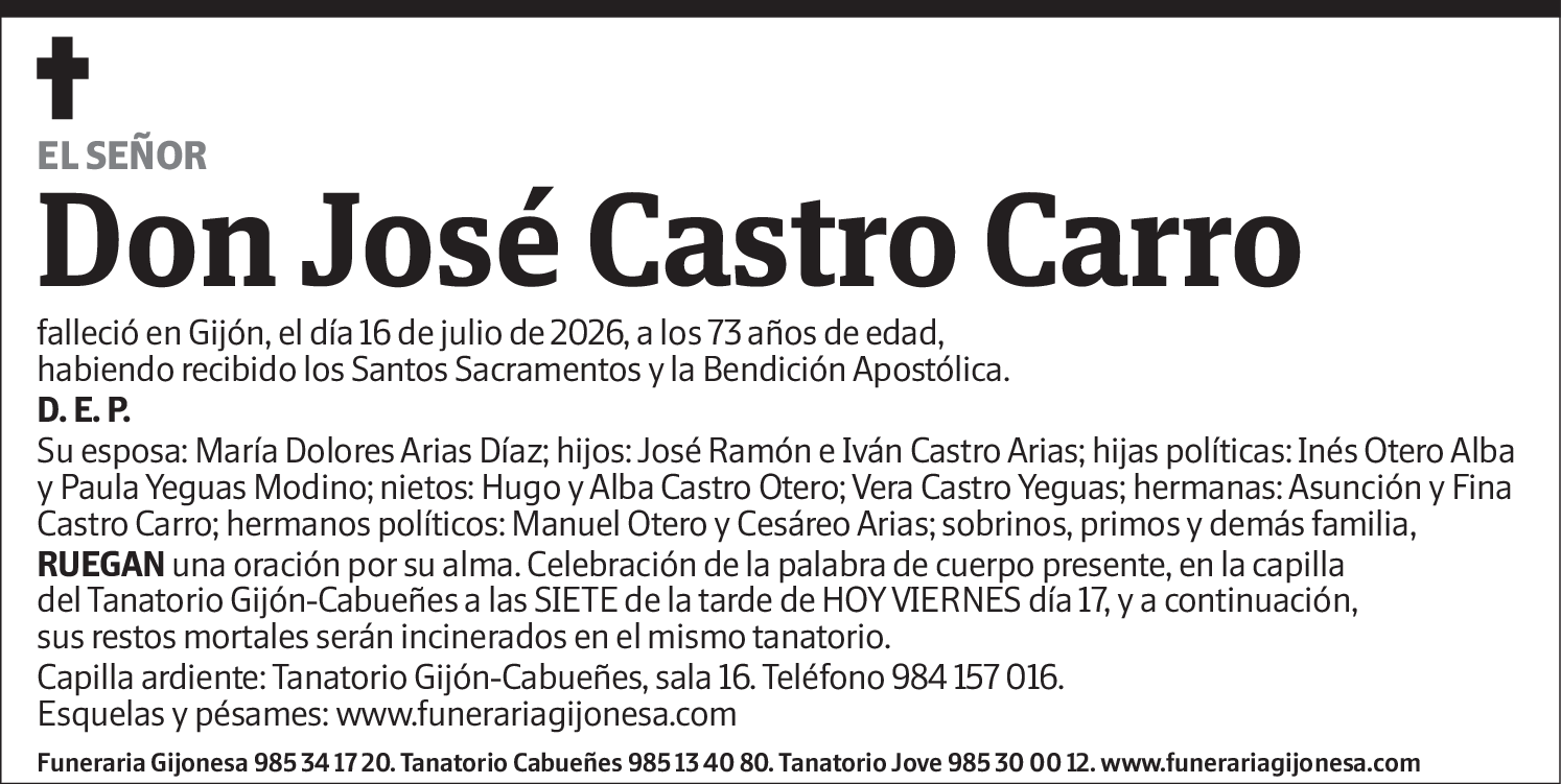José Castro Carro