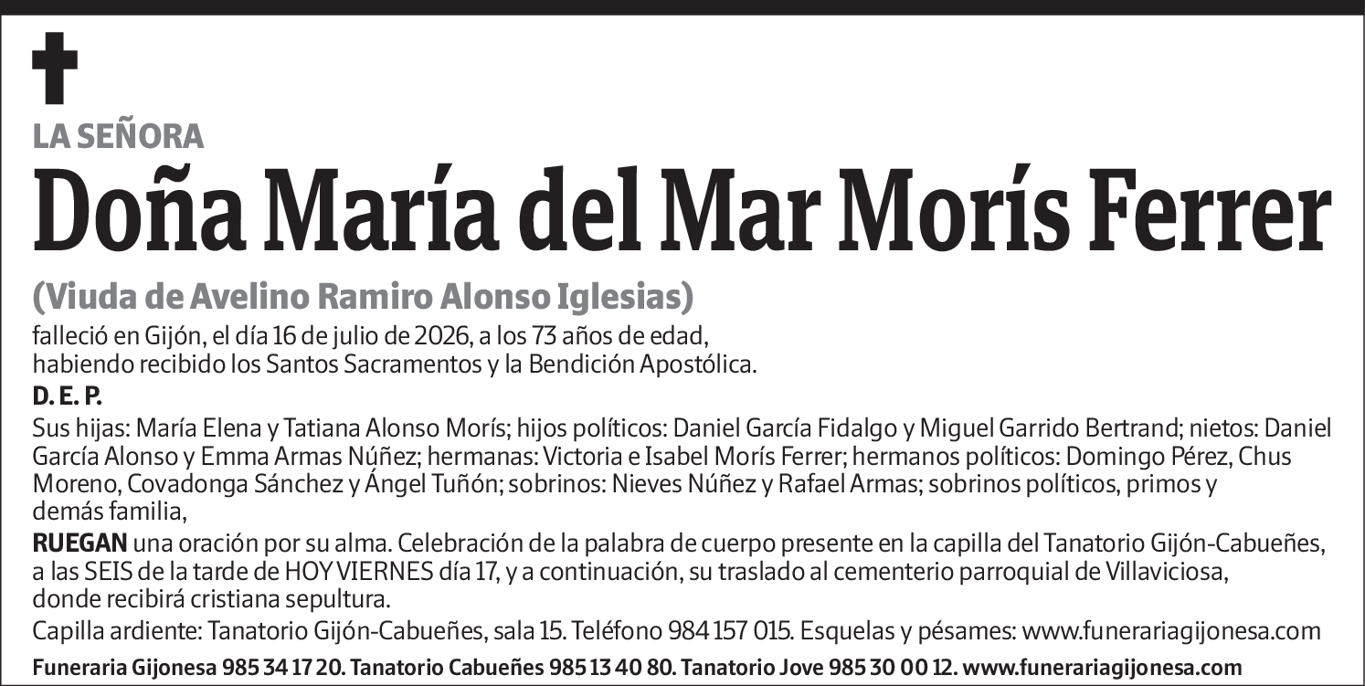 María del Mar Morís Ferrer