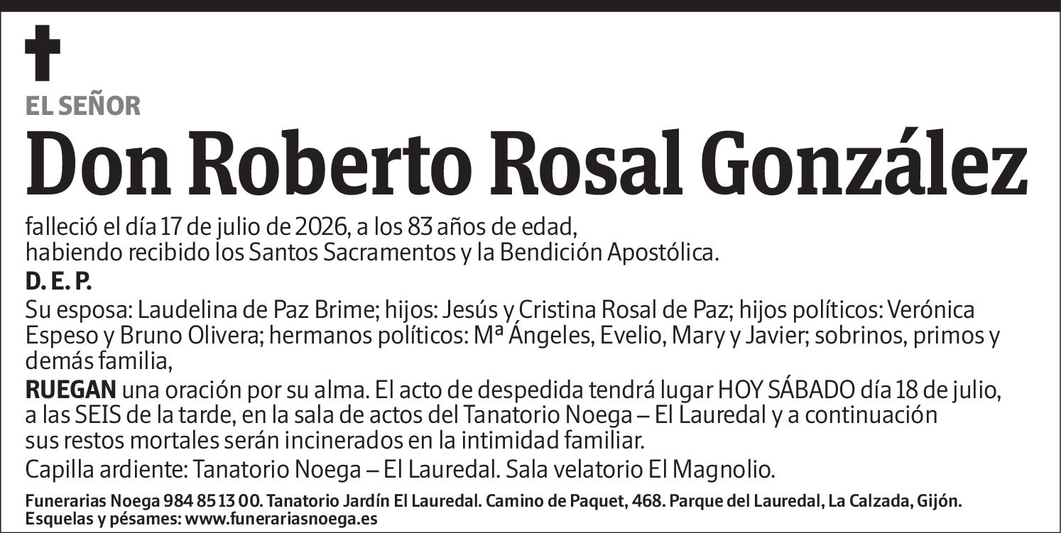 Roberto Rosal González