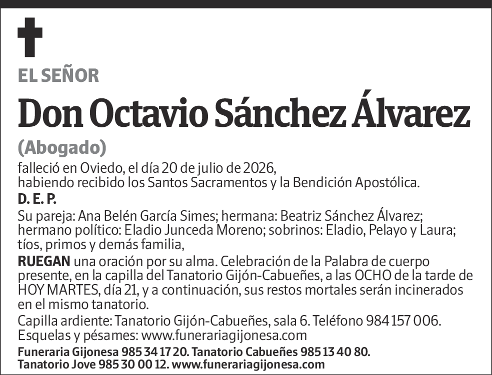 Octavio Sánchez Álvarez