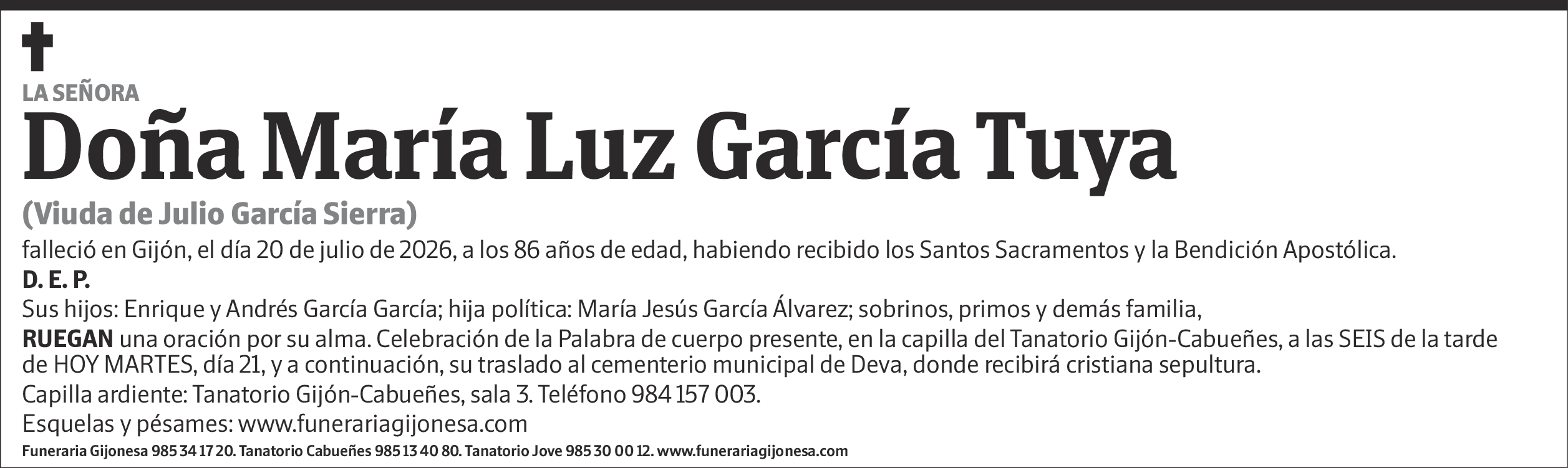 María Luz García Tuya
