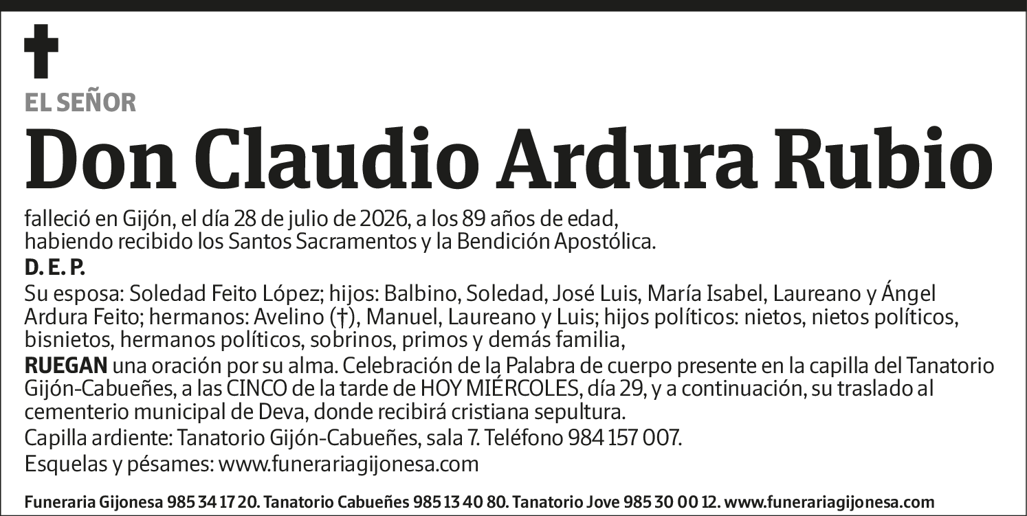Claudio Ardura Rubio