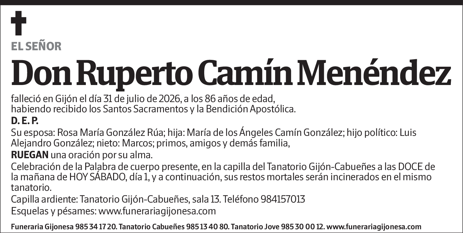 Ruperto Camín Menéndez