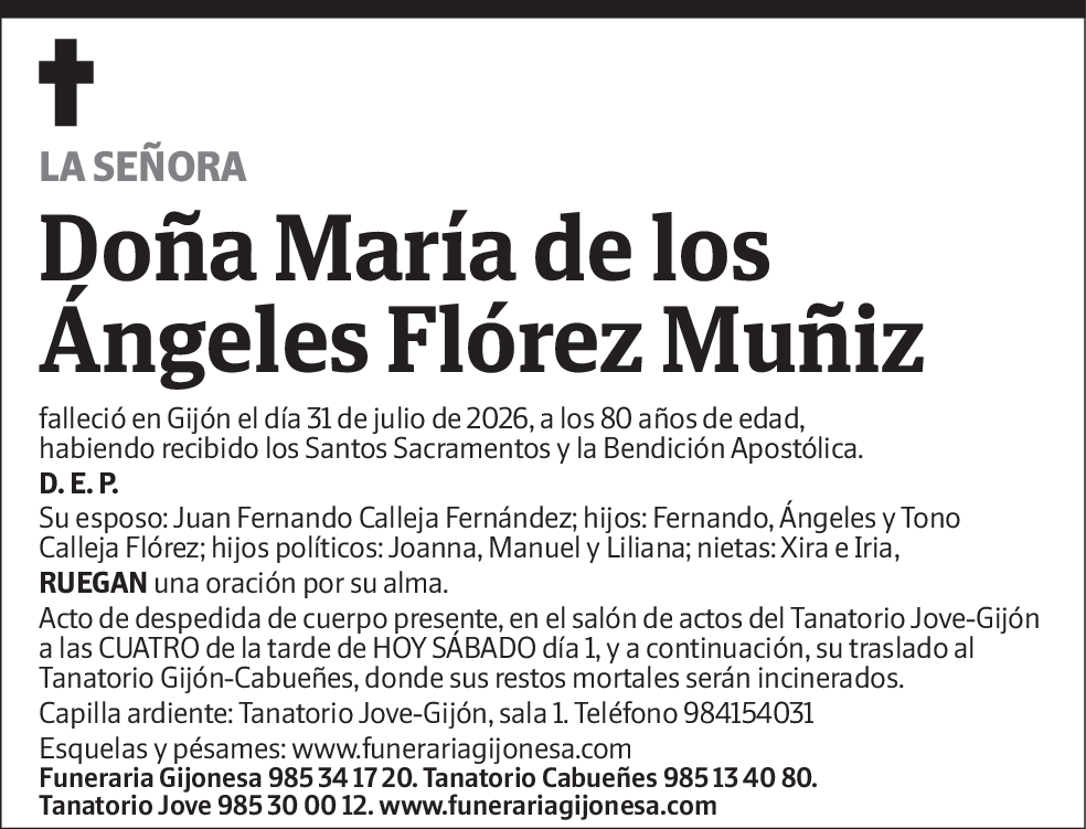 María de los Ángeles Flórez Muñiz