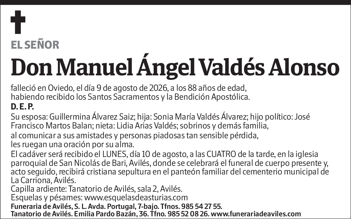 Manuel Ángel Valdes Alonso