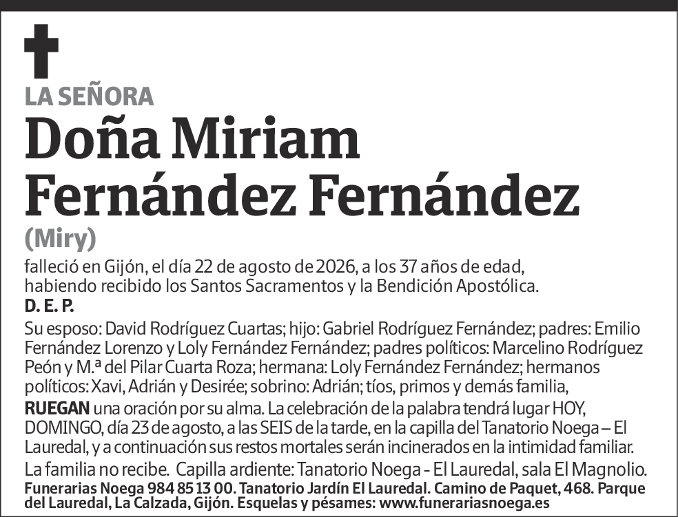 Miriam Fernández Fernández