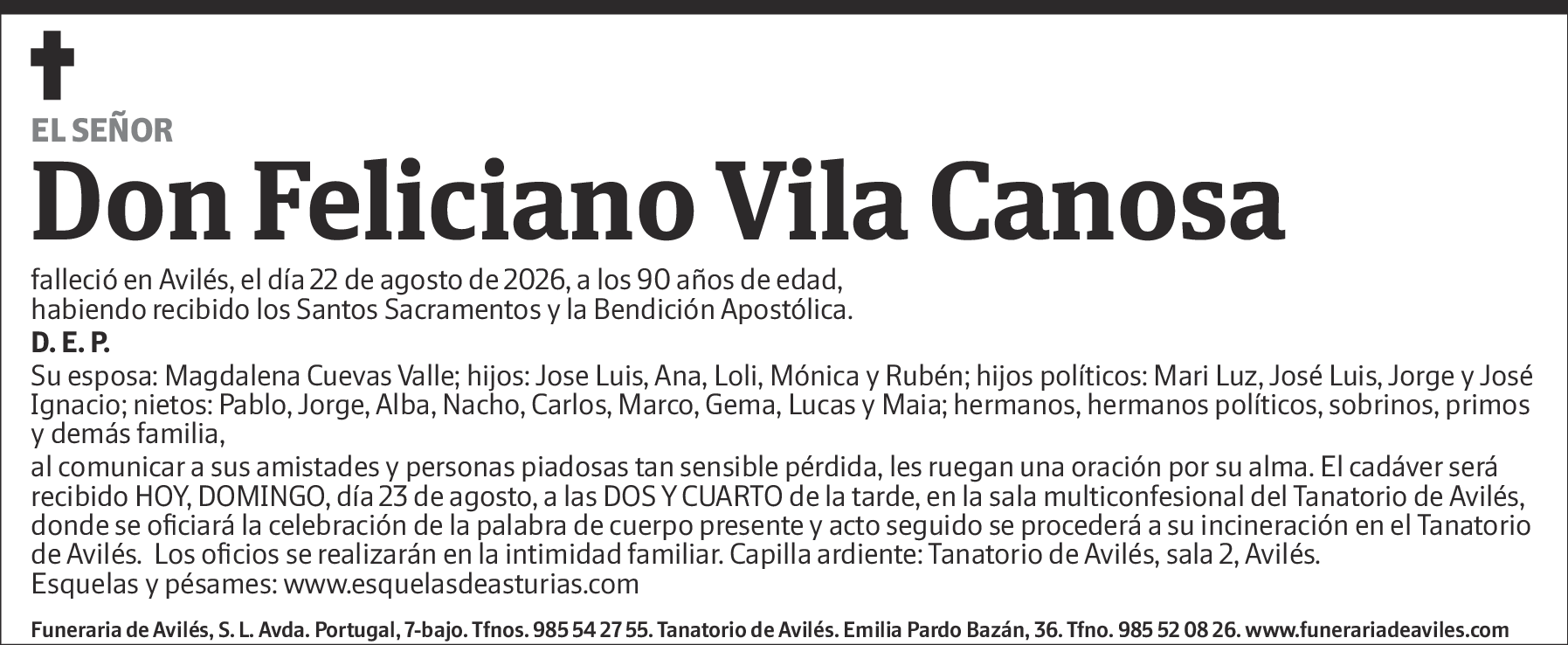 Feliciano Vila Canosa