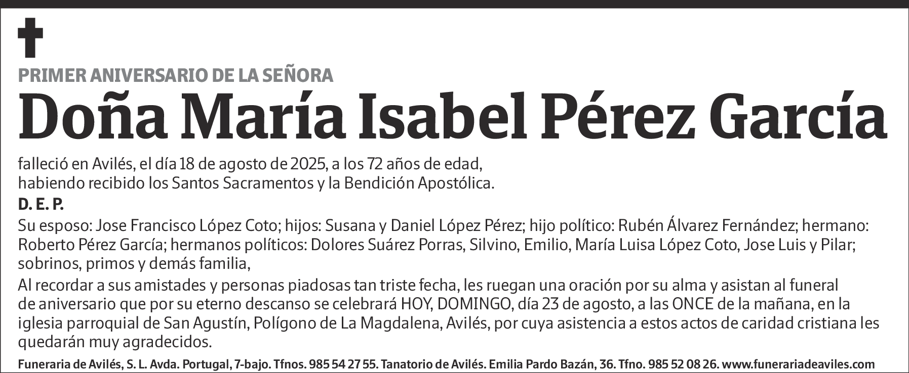 María Isabel Pérez García