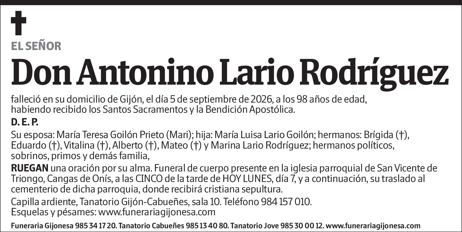 Antonino Lario Rodríguez