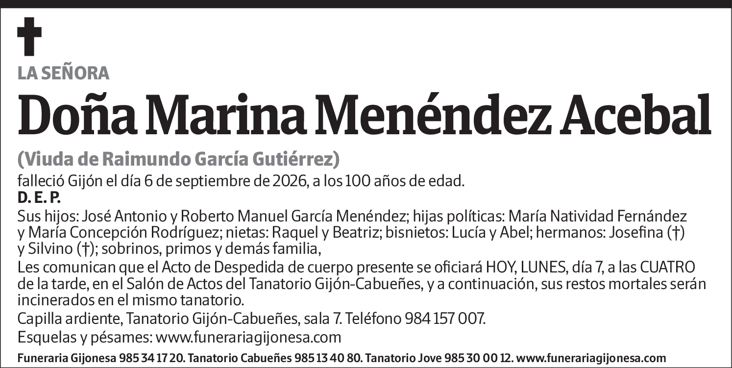 Marina Menéndez Acebal