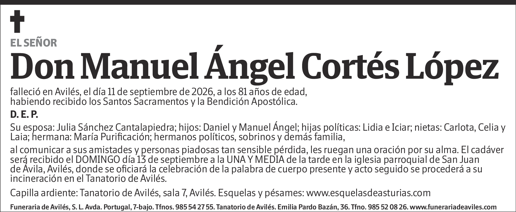 Manuel Ángel Cortes López