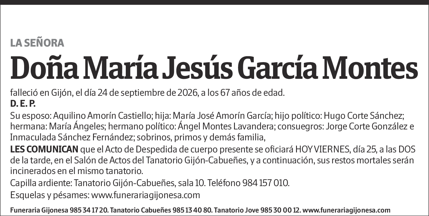 María Jesús García Montes